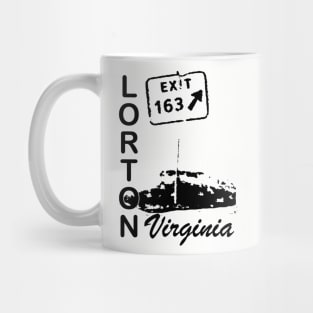 Lorton Exit Southbound - Black Mug